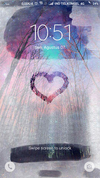 Lock Screen Wallpaper APK screenshot 1