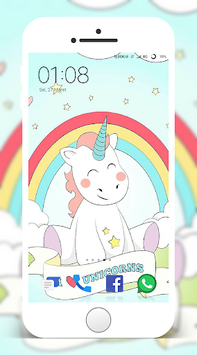 Kawaii Unicorn Wallpapers APK screenshot 1