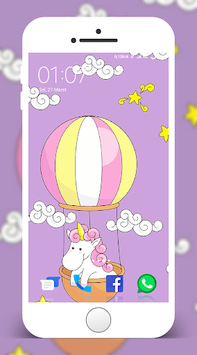 Kawaii Unicorn Wallpapers APK screenshot 1