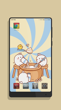 Kawaii Bunny Wallpaper APK screenshot 1 Kawaii Bunny Wallpaper APK screenshot 1