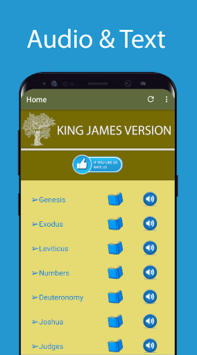 King James Version Bible (KJV) Free + Audio APK screenshot 1