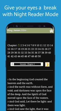 King James Version Bible (KJV) Free + Audio APK screenshot 1
