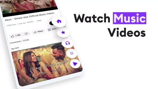 Playback: background play APK screenshot 1