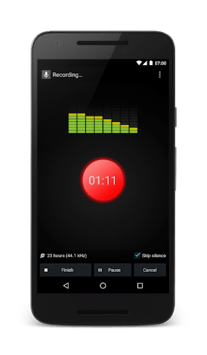 Smart Recorder – High-quality voice recorder APK screenshot 1