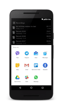 Smart Recorder – High-quality voice recorder APK screenshot 1