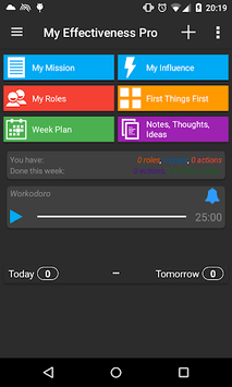 My Effectiveness: To do, Tasks APK screenshot 1