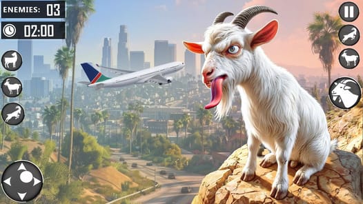 Angry Goat Fun City Adventure APK screenshot 1 Angry Goat Fun City Adventure APK screenshot 1