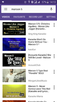 Karaoke Lite : Sing & Record Free APK screenshot 1