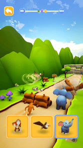 Animal Shifting: Transform Run APK screenshot 1