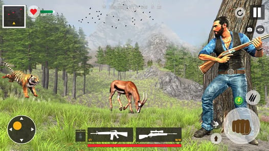 Animal Shooting Game Offline APK screenshot 1