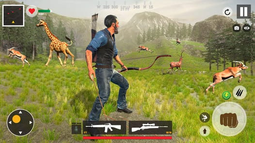 Animal Shooting Game Offline APK screenshot 1