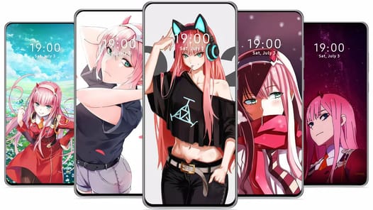 Anime Wallpaper Girl APK screenshot 1