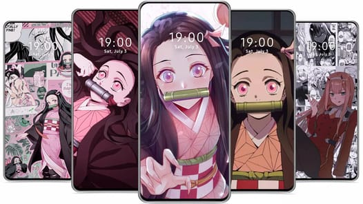 Anime Wallpaper Girl APK screenshot 1