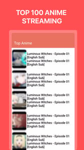 Anime tv APK screenshot 1