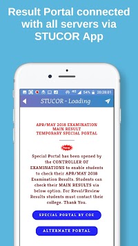 STUCOR - AU Results & Announcements APK screenshot 1