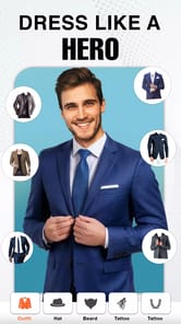 Smarty Men Suit Photo Editor APK screenshot 1