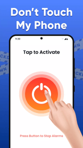 Don't Touch My Phone Antitheft APK screenshot 1