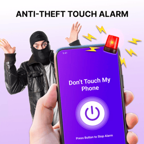 Don't Touch Phone: Anti theft APK screenshot 1