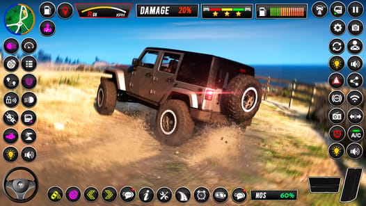 Offroad Jeep Driving Simulator APK screenshot 1