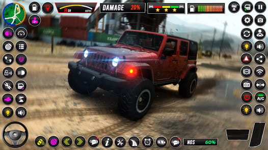 Offroad Jeep Driving Simulator APK screenshot 1