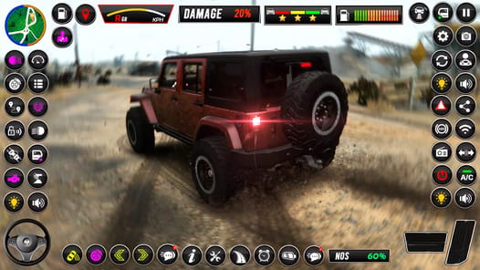 Offroad Jeep Driving Simulator APK screenshot 1