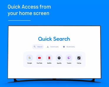 Quick Search TV APK screenshot 1