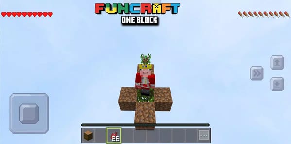 FUNCRAFT : One Block Survival APK screenshot 1