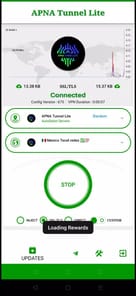 APNA TUNNEL LITE APK screenshot 1