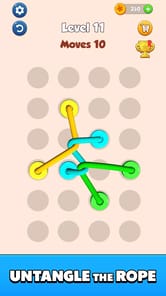 Color Tangled Rope 3D APK screenshot 1 Color Tangled Rope 3D APK screenshot 1