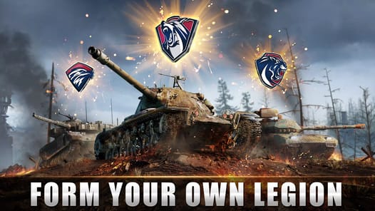 Tank Warfare: PvP Tanks Blitz APK screenshot 1