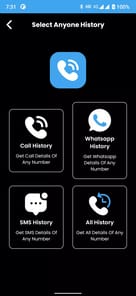 Call Details of Any Number APK screenshot 1