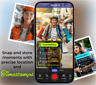 GPS Camera - TimeStamp Camera APK screenshot 1