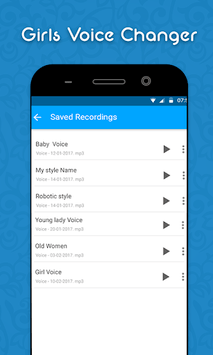 Girls Voice Changer APK screenshot 1