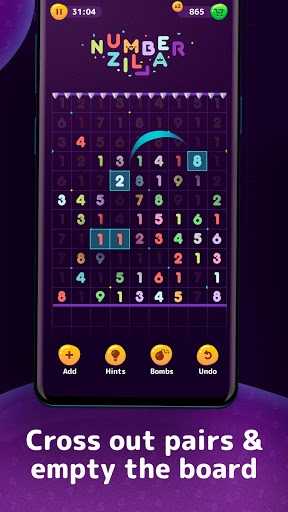 Numberzilla - Number Puzzle | Board Game APK screenshot 1