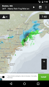 Radar Express - with NOAA Weather APK screenshot 1