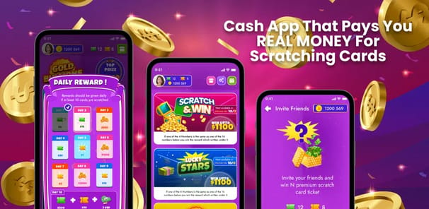 Scratch app - Money rewards! APK screenshot 1