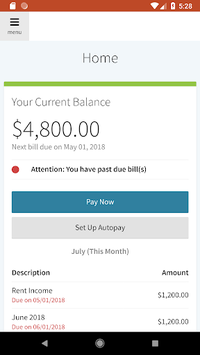 Online Portal by AppFolio APK screenshot 1 Online Portal by AppFolio APK screenshot 1
