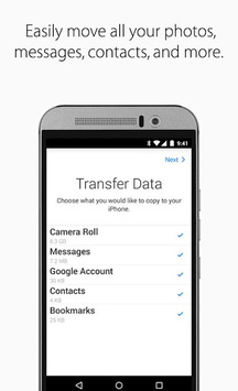 Move to iOS APK screenshot 1