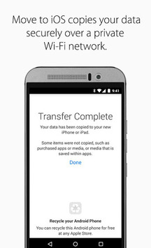 Move to iOS APK screenshot 1