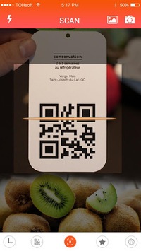 QR code reader APK screenshot 1 QR code reader APK screenshot 1