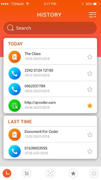 QR code reader APK screenshot 1 QR code reader APK screenshot 1