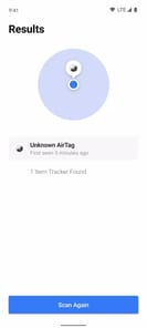 Tracker Detect APK screenshot 1