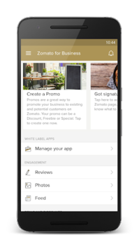 Zomato for Business APK screenshot 1