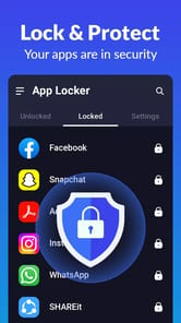 App Lock - Lock Apps, Pattern APK screenshot 1