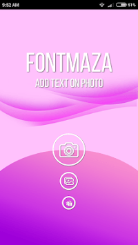 Text on Photo - FontMaza APK screenshot 1