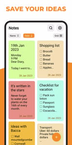 Notes, to-do lists APK screenshot 1