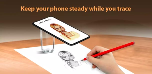 Trace Sketch & Draw On Paper APK screenshot 1
