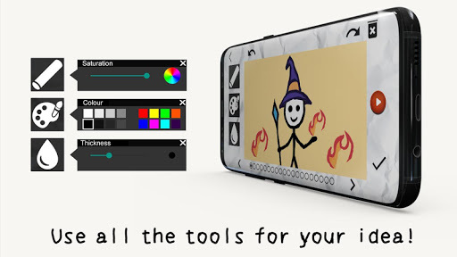 Stickman: draw animation APK screenshot 1