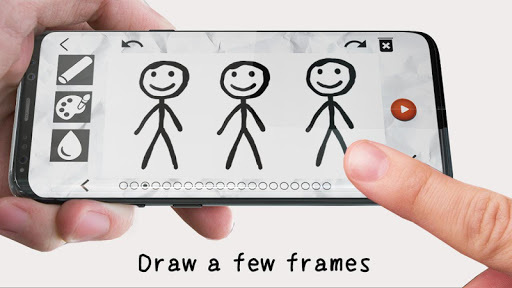Stickman: draw animation APK screenshot 1