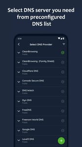 DNS Changer APK screenshot 1